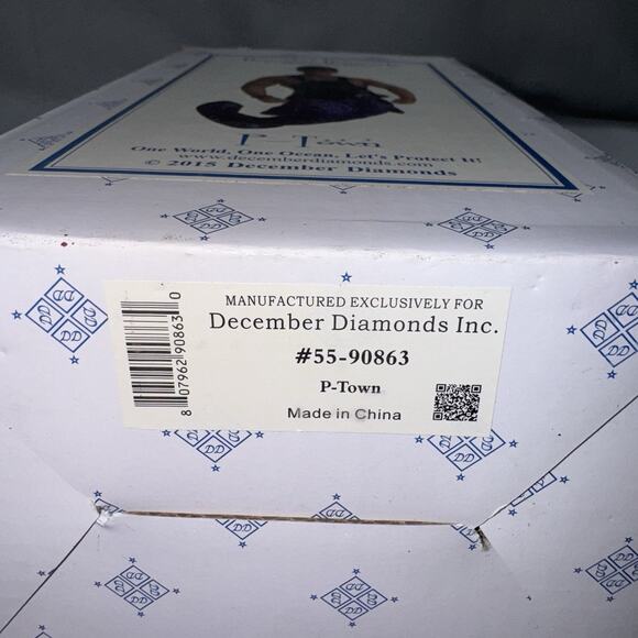 December Diamonds P-TOWN Provincetown Merman Ornament 55-90863 RARE Retired 2015 - Picture 4 of 14